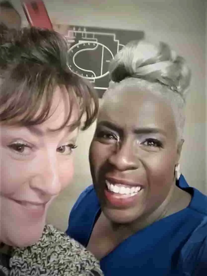 Lizzy with Karen Gibson Kingdom Choir