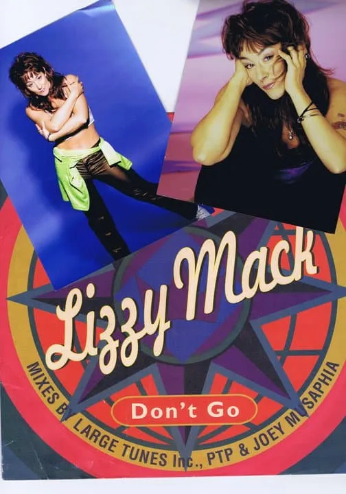 Lizzy Mack 'Don't Go' record cover